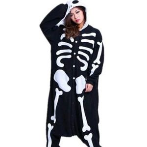Skeleton onesie
